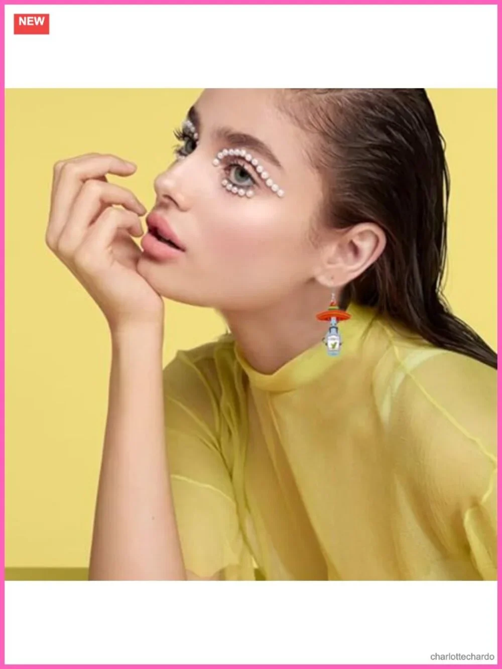Acrylic Alloy Dangle Drop Cinco De Mayo Fiesta Statement Earrings Gift